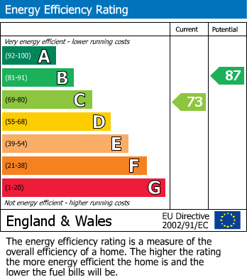 EPC Graph for Brutus Drive, Coleshill, Birmingham