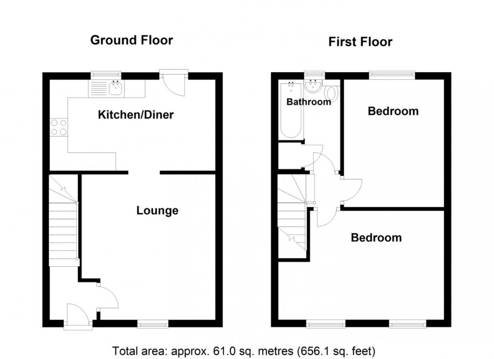 Floorplan for Wyndshiels, Coleshill, Birmingham