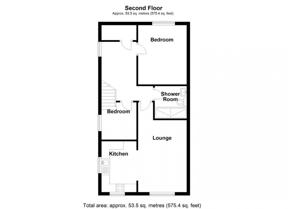 Floorplan for St Pauls Court, Water Orton