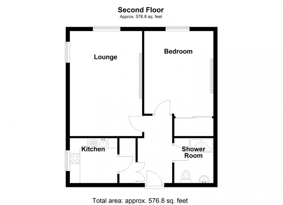 Floorplan for Coventry Road, Coleshill, Birmingham