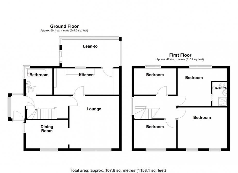 Floorplan for Fellmeadow Road, Kitts Green, Birmingham