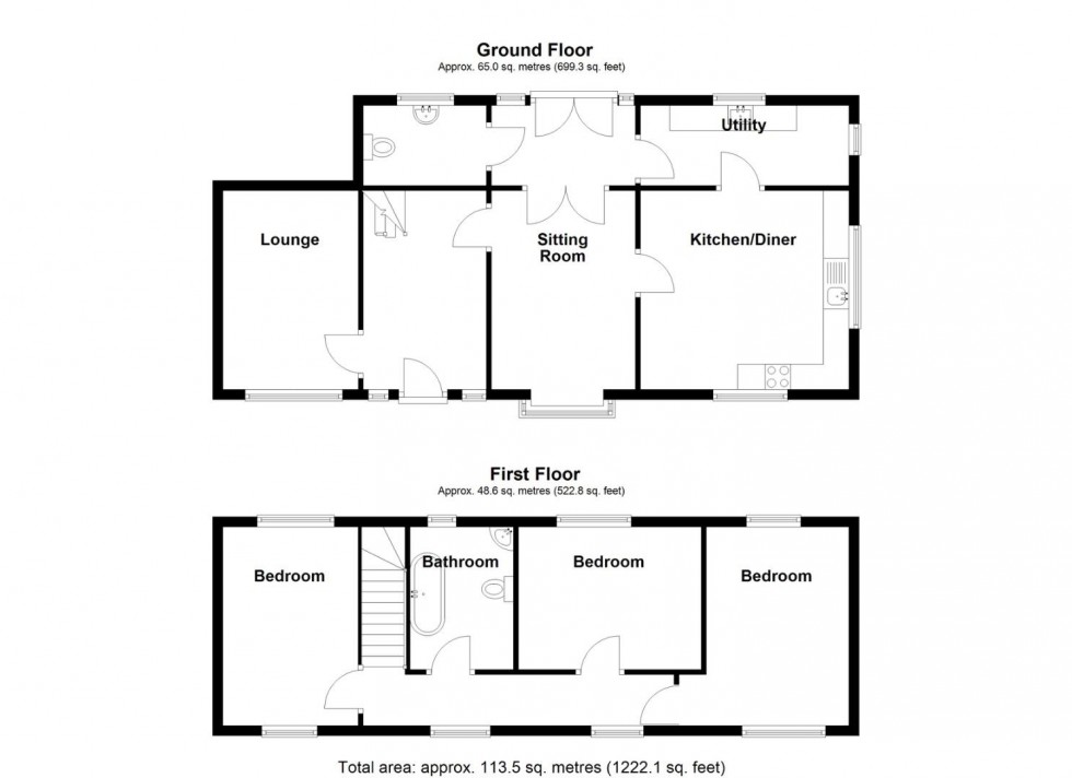 Floorplan for Chester Road, Castle Bromwich, Birmingham