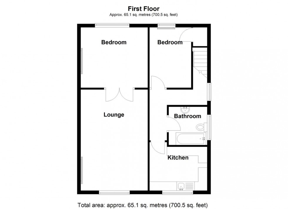 Floorplan for Manor House Lane, Water Orton, Birmingham