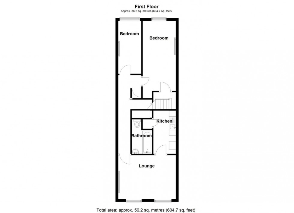 Floorplan for Lindridge Drive, Minworth