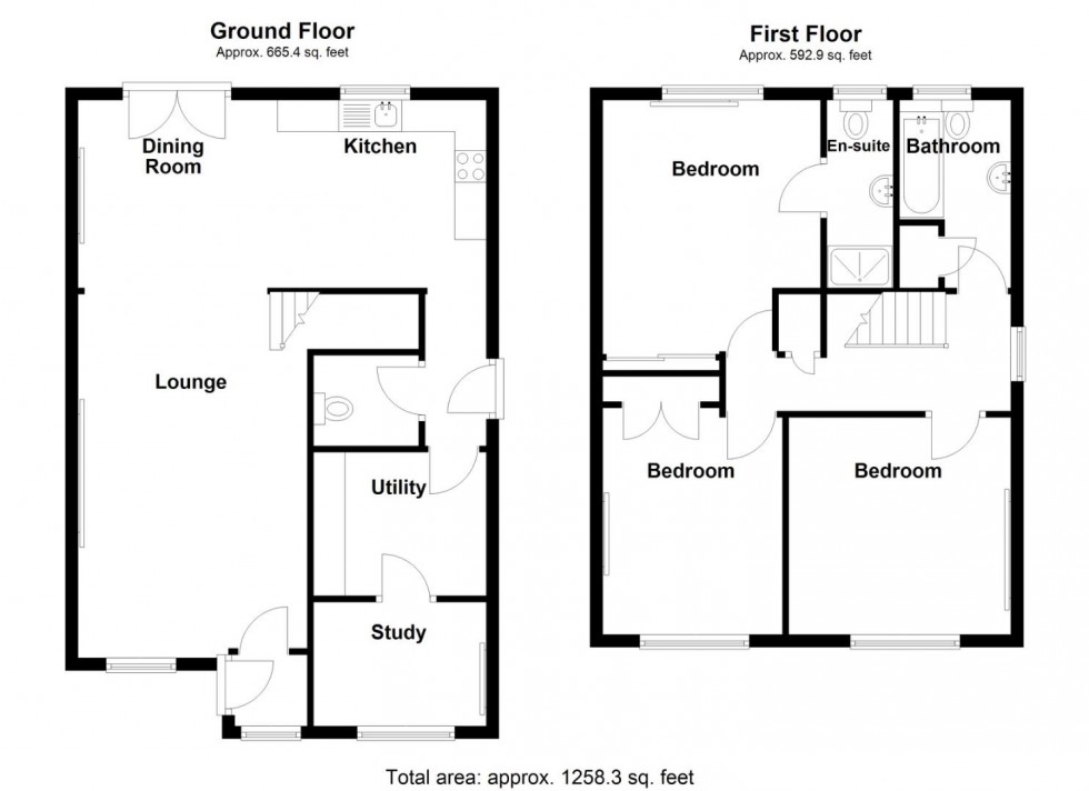 Floorplan for Beechcroft Road, Castle Bromwich