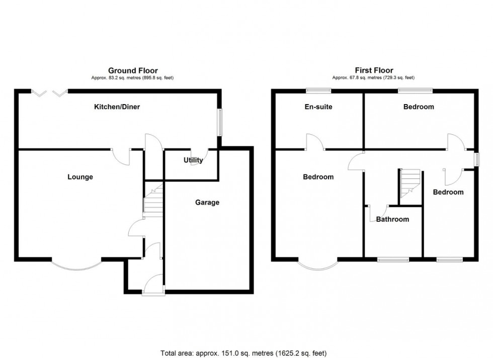 Floorplan for High Brink Road, Coleshill