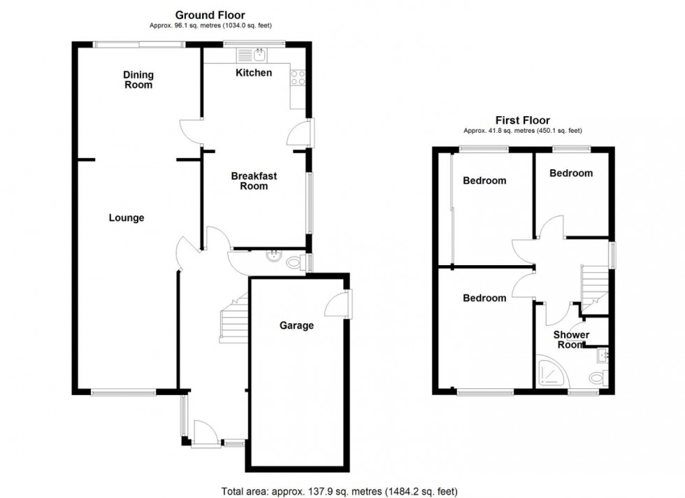 Floorplan for Chester Road, Castle Bromwich, Birmingham