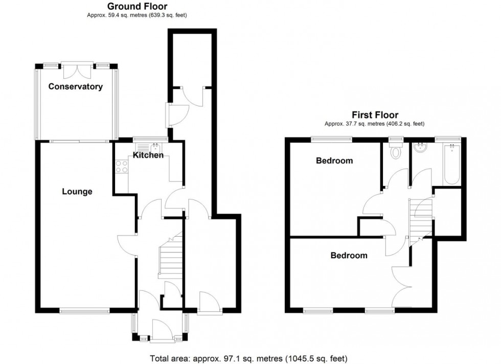 Floorplan for Brownfield Road, Shard End, Birmingham