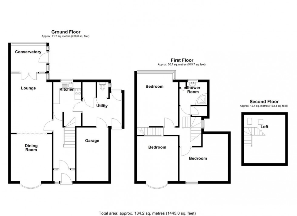 Floorplan for Marlborough Road, Castle Bromwich, Birmingham