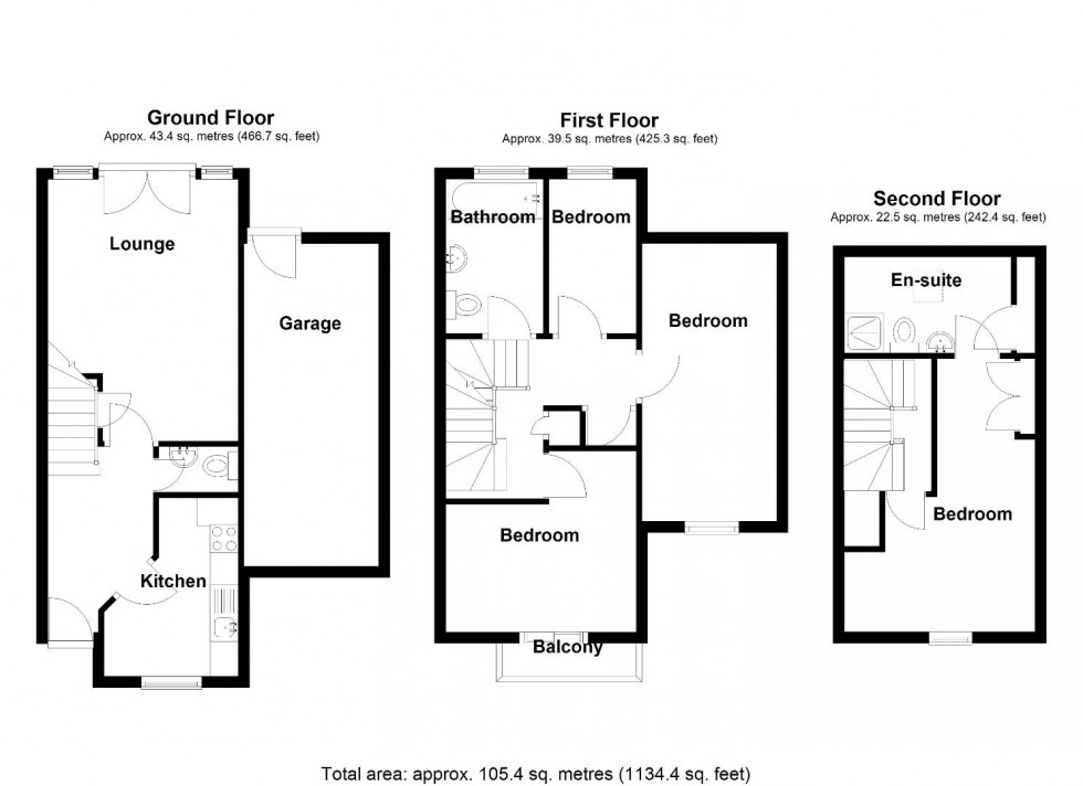 Floorplan for Burtons Park Road, Smiths Wood