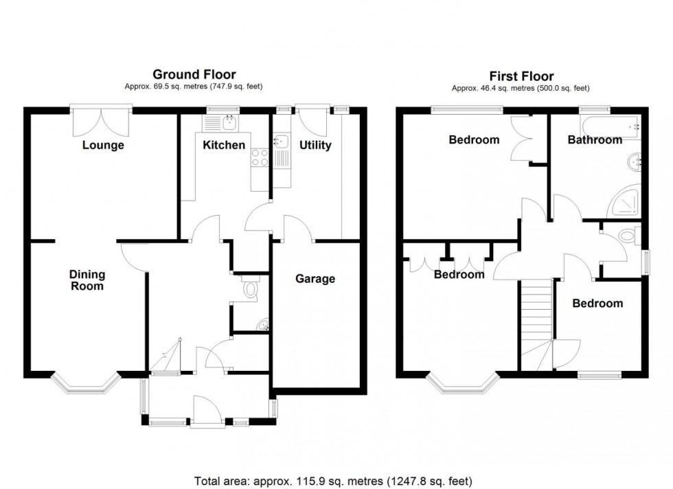 Floorplan for Green Lane, Castle Bromwich, Birmingham