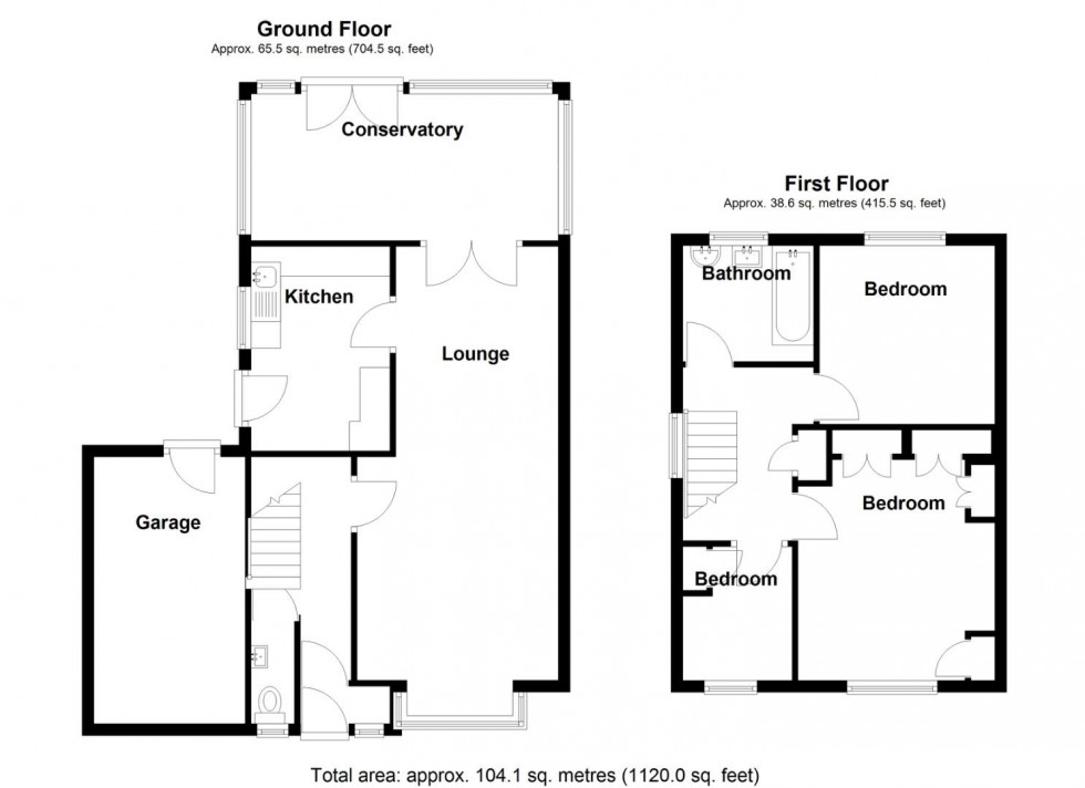 Floorplan for Milesbush Avenue, Castle Bromwich, Birmingham