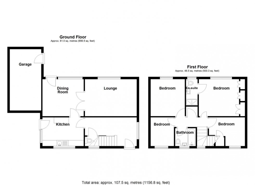 Floorplan for Chestnut Grove, Coleshill