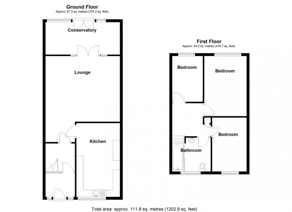 Floorplan for Fastmoor Oval, Birmingham