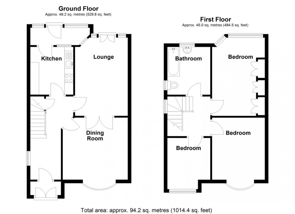 Floorplan for Church Road, Yardley, Birmingham