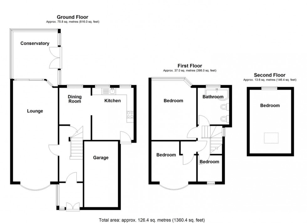 Floorplan for Windleaves Road, Castle Bromwich, Birmingham