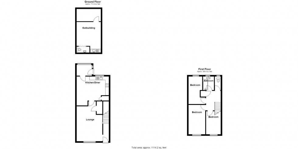 Floorplan for Richmond Way, Chelmsley Wood, Birmingham