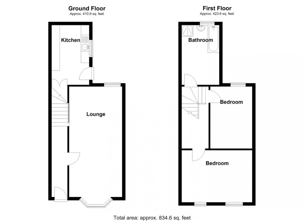 Floorplan for Kathleen Road, Hay Mills, Yardley