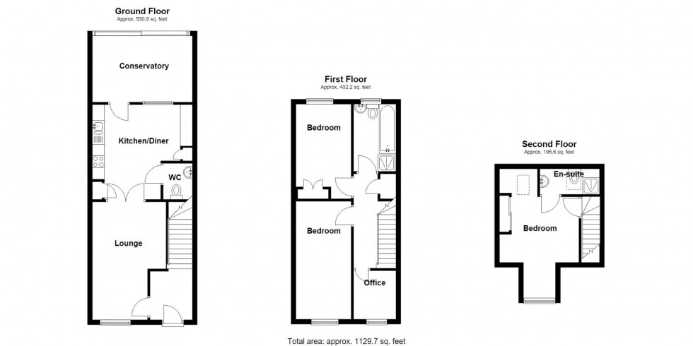 Floorplan for The Sidings, Water Orton, Birmingham