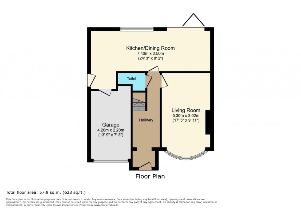 Floorplan for High Brink Road, Coleshill, Birmingham