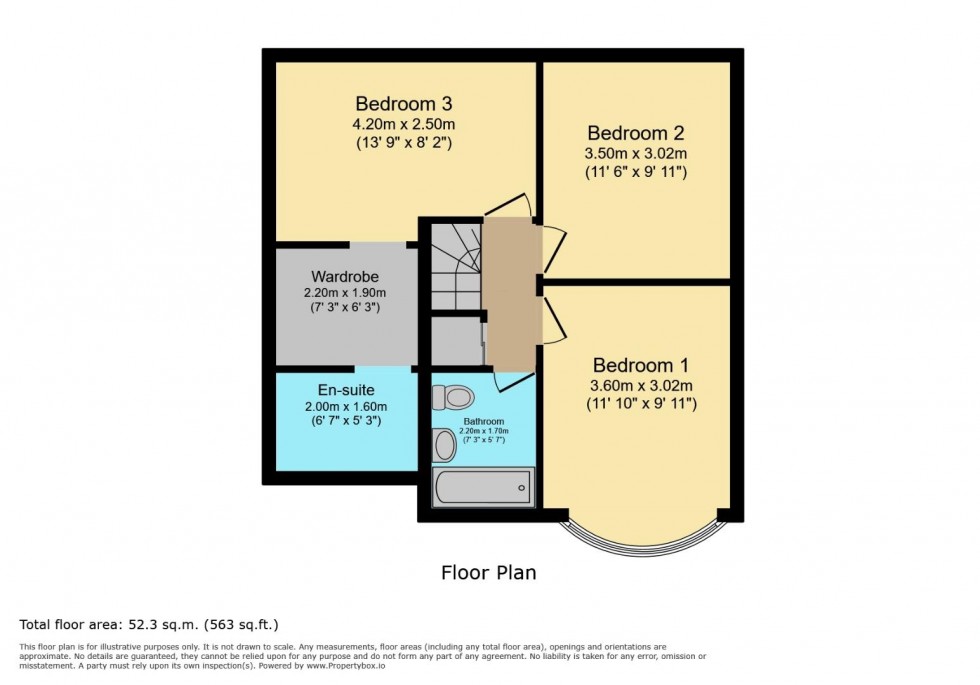 Floorplan for High Brink Road, Coleshill, Birmingham
